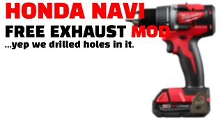 Honda Navi Exhaust Mod