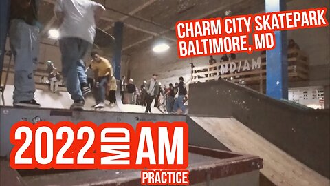 Maryland Am Skate Contest Practice Charm City Skatepark Baltimore