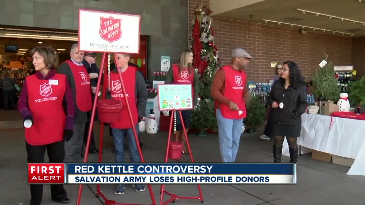 Salvation Army donation debate rages as activist call out charity