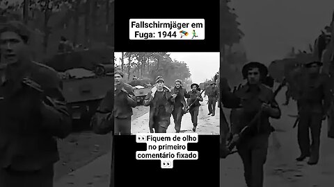 Fallschirmjäger em Fuga: 1944 🪂🏃‍♂️ #war #guerra #ww2