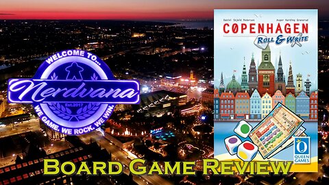 Copenhagen Roll & Write Board Game Review