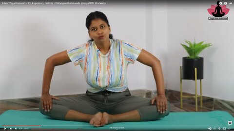 5 Best Yoga Posture for ED, Impotency, Fertility, UTI