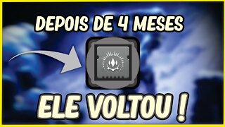 DESTINY 2 │ ATENÇÃO! DEPOIS DE 4 MESES ESSE MOD VOLTA AO JOGO