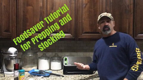 Basic tutorial on the Foodsaver to prepare and stock beef in long-term storage and prepping.