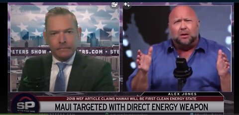 STEW PETERS - Alex Jones: Maui DEWs, Deep State False Flag