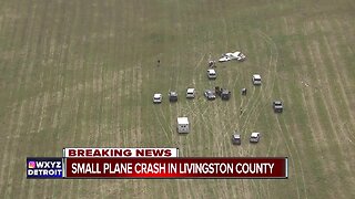 Small plane crashes at Livingston County airport