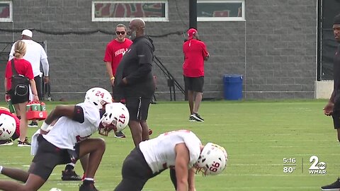 Terps open preseason camp with confident coach and star quarterback who stayed