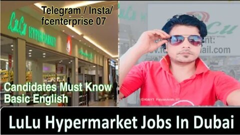 Lulu mall job in dubai | Dubai me mall job kaise milega | urgent Requirement for Lulu Hypermarket