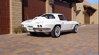 1963 Chevrolet Corvette Stingray Split Window 340 HP 4 Speed & Ride My Car Story with Lou Costabile