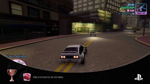 Não precisamos de estradas - Atinja a velocidade máxima em um Deluxo - GTA: Vice City