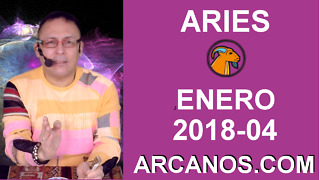 ARIES ENERO 2018-04-21 al 27 Ene 2018-Amor Solteros Parejas Dinero Trabajo-ARCANOS.COM