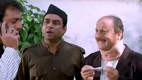 sunjay dutt fooling Anupam Kher #movies #trending #movieclip #govinda #haseena