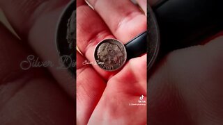 silver dime found metal detecting! | Treasure Hunt | Searching for Gold #shorts