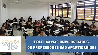 Política nas universidades: os professores são apartidários?