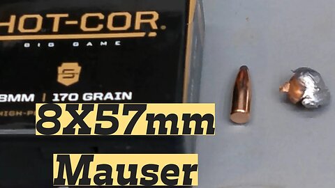 8X57 Mauser 170 Grain Speer Hot-Cor