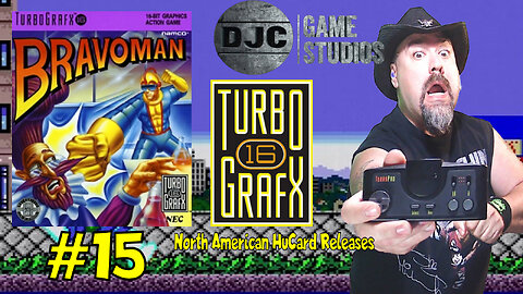 TURBOGRAFX 16 - North American HuCard Releases #15 - "BRAVOMAN"