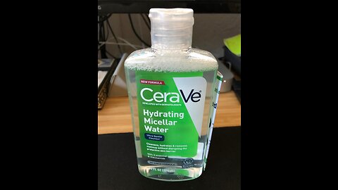CeraVe Micellar Water Hydrating Facial Cleanser & Eye Makeup Remover...