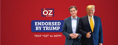 Trump stöttar fel kandidat igen. Dr Oz är en globalist.