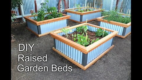 Beautiful DIY Raised Garden Beds in 3 MIN! - How to Build