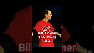 Bill Buckner 1986 World Series #shorts #Baseball