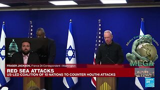 US announces international mission to protect commercial vessels in Red Sea, as US Military Op Prosperity Guardian kicks off • FRANCE 24 English