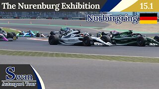 The Nurenburg Exhibition from the Nurburgring・Round 1・The Swan Autosport Tour on AMS2