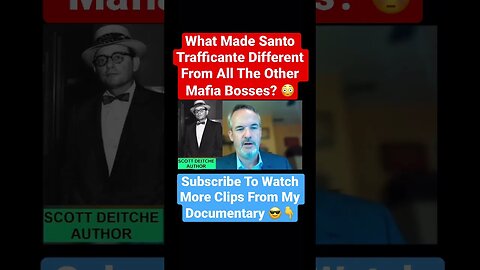 What Made Santo Trafficante Different From All The Other Mafia Bosses? 😳 #mafia # #truecrime #crime