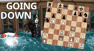 Or is he UNSINKABLE? 1834 World Chess Championship [Match 5, Game 7]