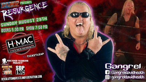 Wrestling Icon Gangrel Speaks on his up and coming appearance at Revolution Wrestling Federation