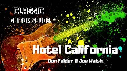 Hotel California-Guitar Solo (Score/Tab/Patch)