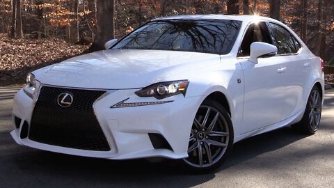 2016 Lexus IS200t F-Sport Start Up, Road Test, and In Depth Review