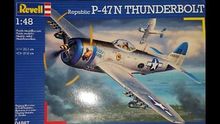 1/48 Revell P-47N Thunderbolt Review/Preview