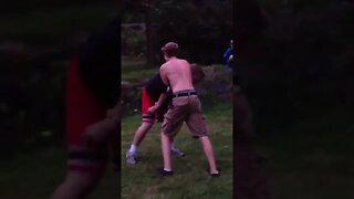 Scrawny Kid Gets DESTROYED by a Wrestler #shorts #wrestling