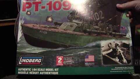 1/64 Lindberg JFK's PT-109