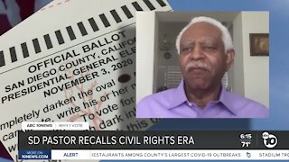 Why I Vote: San Diego pastor recalls Civil Rights era