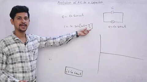 Application Of AC To A Capacitor | EMI | NEET | JEE | Physics | Digital Era