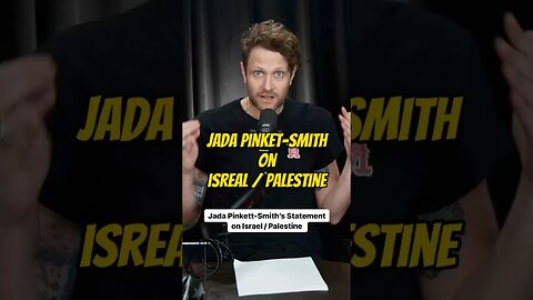Jada Pinkett-Smith Responds to Israel / Palestine