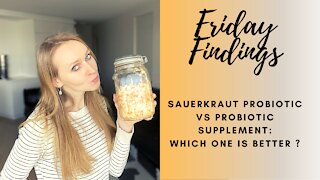 Sauerkraut vs Probiotics: Which One is Better?