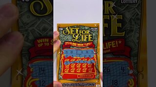 Set For Life Part: 6 #scratchtickets #lotterytickets #scratchers #scratchcards #shorts #viral #ny