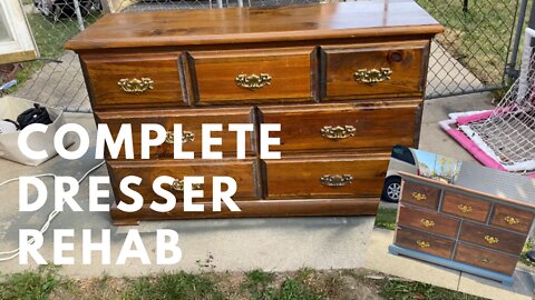 DRESSER REHAB | TURNED OUT AMAZING!