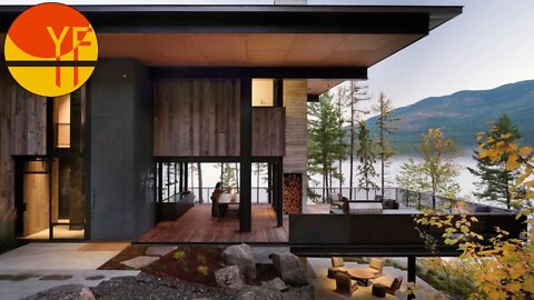 Tour In Dragonfly House By Olson Kundig In WHITEFISH, UNITED STATES