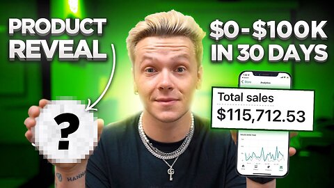 $0-$100,000 In 30 Days Dropshipping With NO MONEY