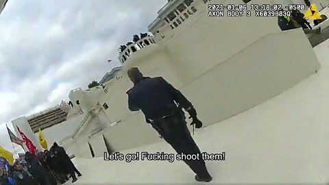 Capitol Police Bodycam - "Let's go! F*cking Shoot them!"