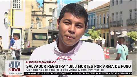 Salvador registra 1.000 mortes por armas de fogo, diz Instituto Fogo Cruzado