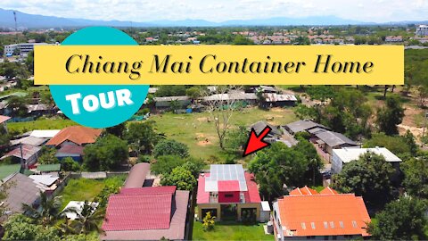 Chiang Mai Thailand Container Home Tour