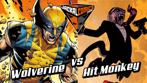 WOLVERINE Vs. HIT MONKEY - Comic Book Battles: Who Would Win In A Fight?