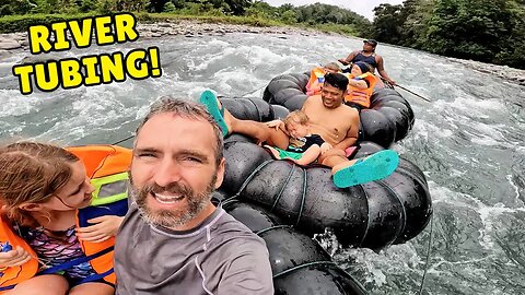Jungle Trek & River Tubing in Sumatra, Indonesia 🇮🇩 | A Surprise Ending 😱