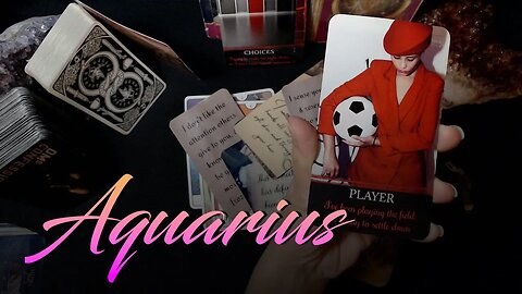 Aquarius♒ They been playing the field to find THE ONE. Get to know them to deepen the bond!