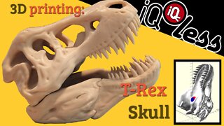 3D Printing: T-Rex Skull