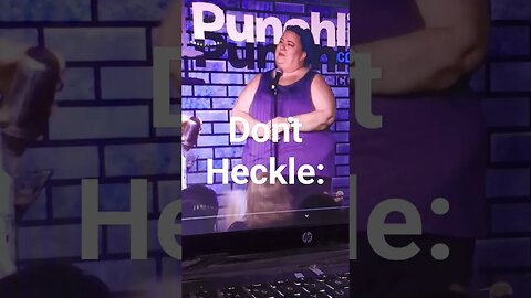 Don't Heckle: Things that disturb others during a show on a cruise ship #shorts #short CRUISE Ship